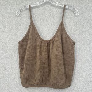 Brown Women's Tank Top